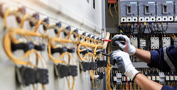 Professional Electrician technician working in Colby, WI